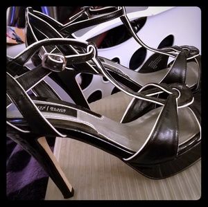 White House Black Market patent leather heels